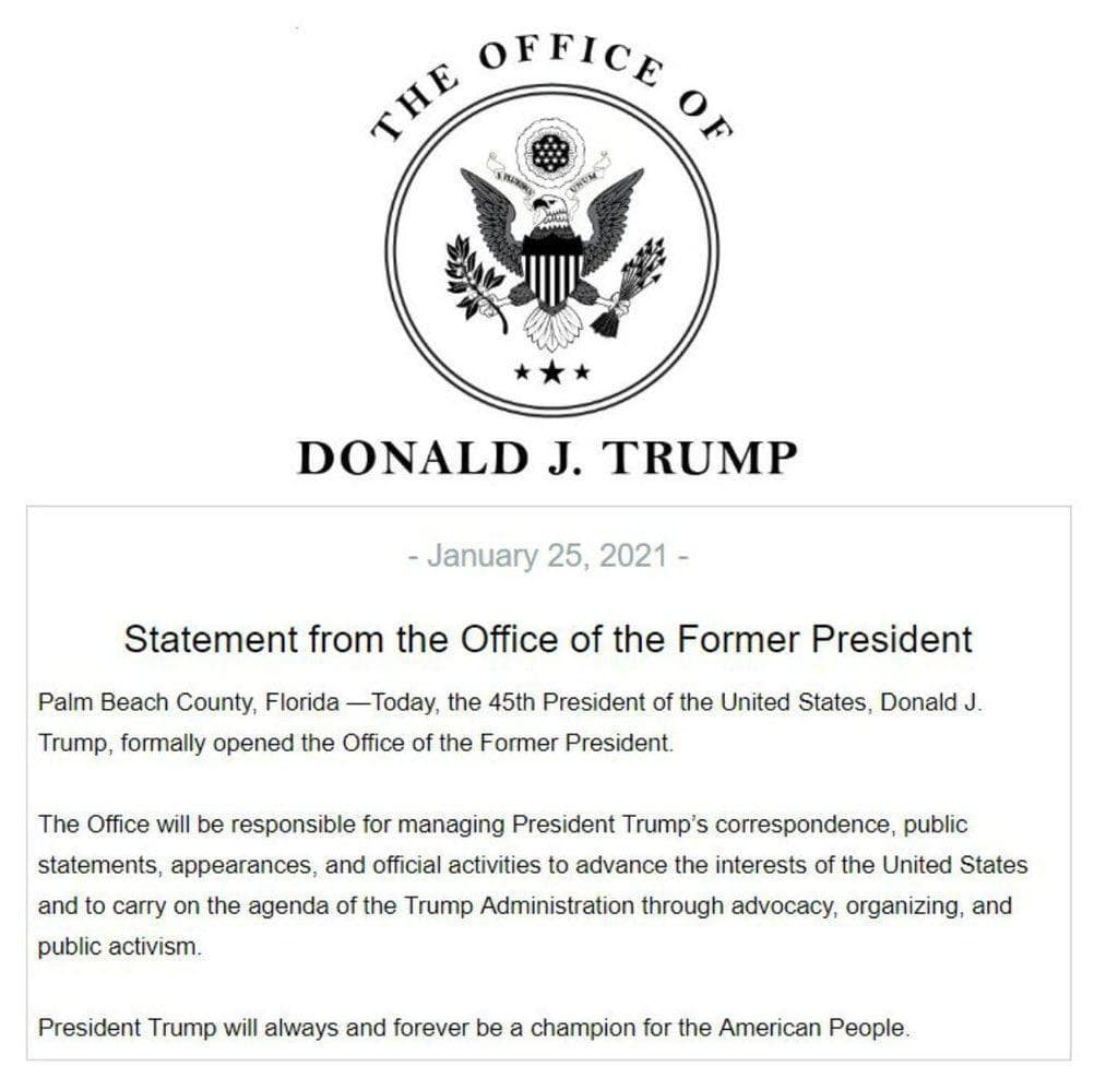 Future Office of DJT Future Office of DJT